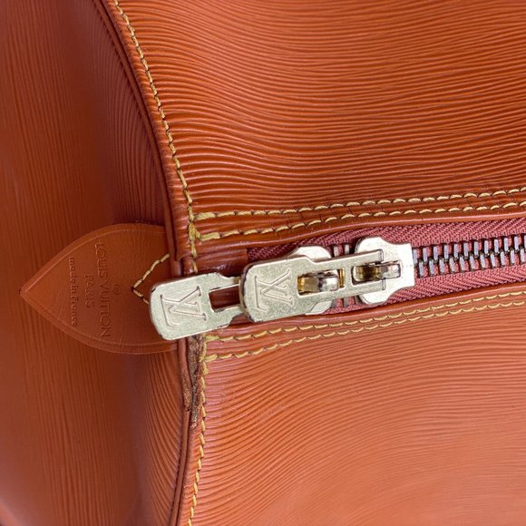 Louis Vuitton LV Boston Bag Keepall 50 Light Brown Epi - Picture 11 of 16